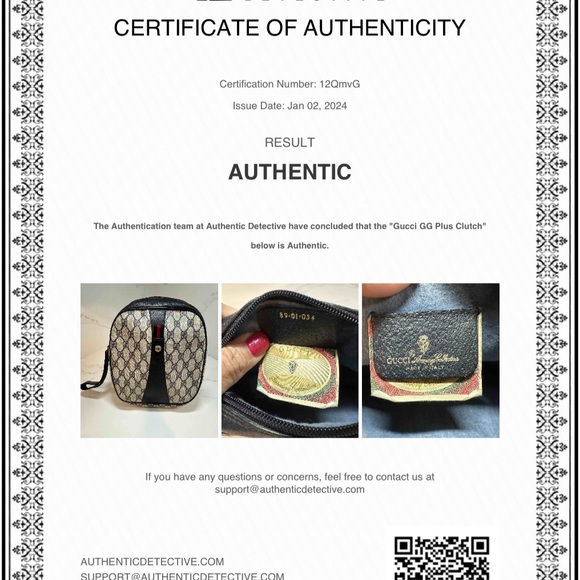 Gucci GG Canvas Plus Clutch - Picture 2 of 9